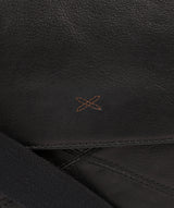 'Big Andrew' Black Leather Workbag