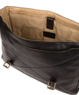 'Big Andrew' Black Leather Workbag image 4