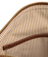 'Essie' Cognac Leather Cross Body Bag image 7