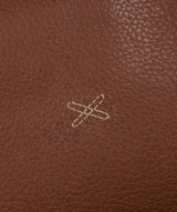 'Greer' Cognac Leather Backpack image 6