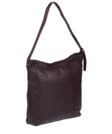 'Yashi' Plum Leather Bag