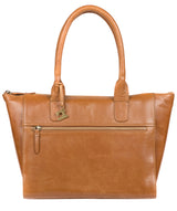 'Quinn' Saddle Leather Tote Bag image 1