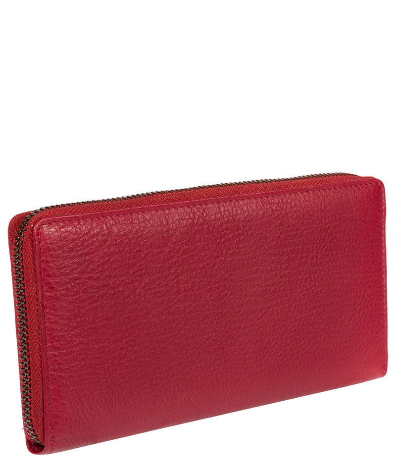 'Newby' Red Handmade Leather Purse