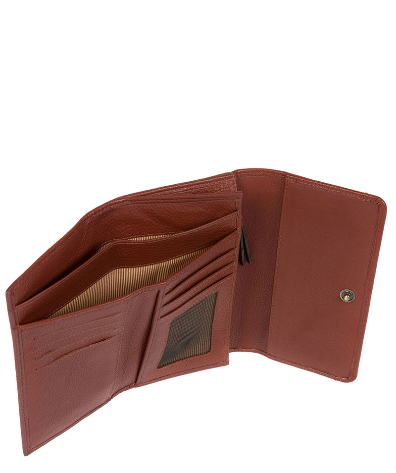 'Millbeck' Cognac Handmade Leather RFID Purse