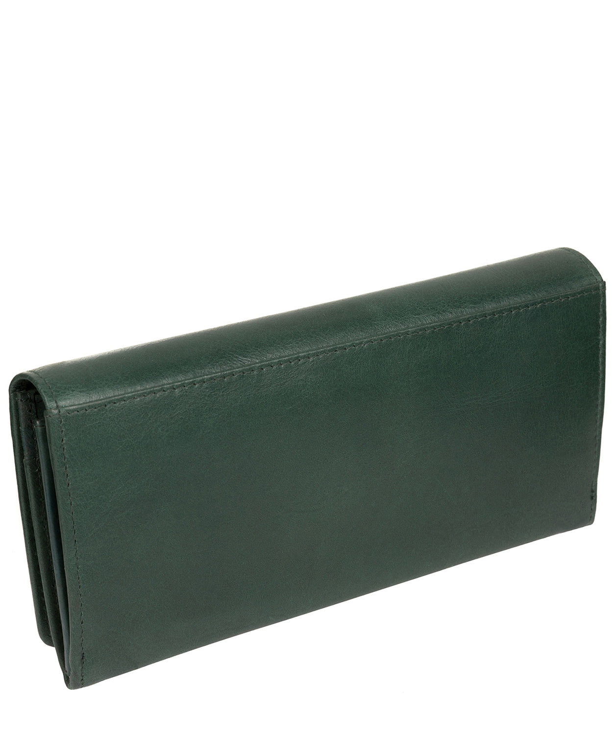 'Lana' Green Leather RFID Purse