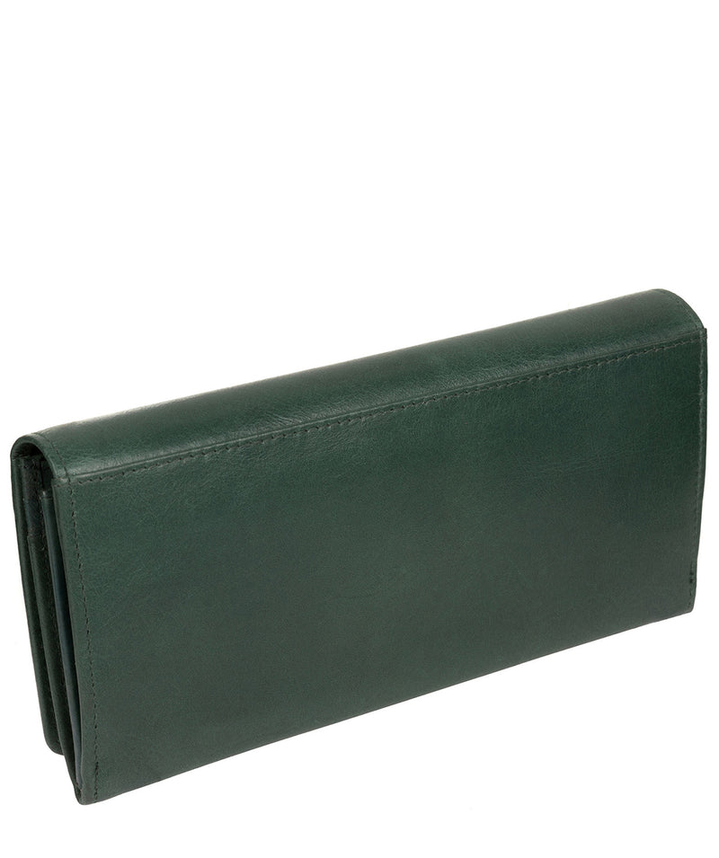'Lana' Green Leather RFID Purse