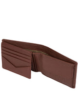 'Fisher' Brown Bi-Fold Leather Wallet image 4