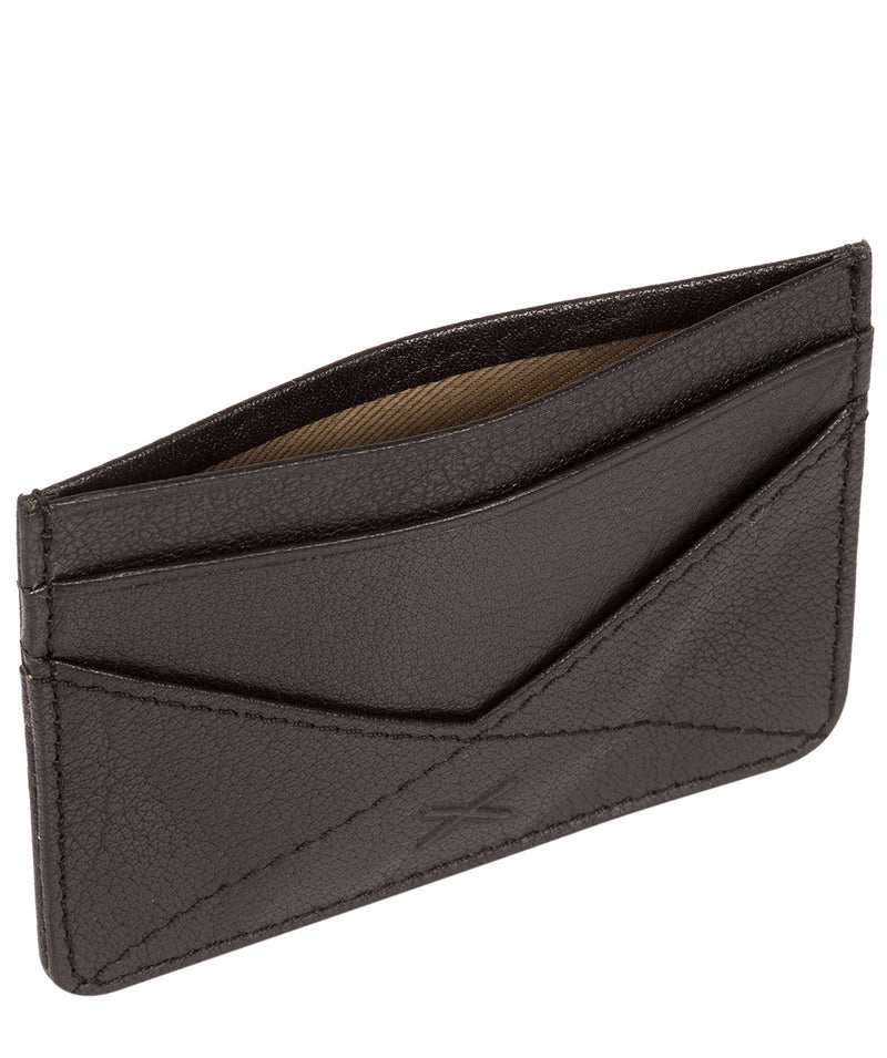 'Daltrey' Black Leather Card Holder image 4