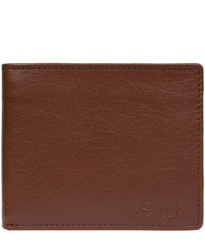 'Rossini' Brown Leather RFID Wallet image 1