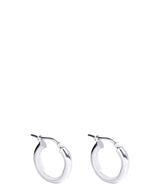 Gift Packaged 'Felipa' Sterling Silver Hooped Earrings