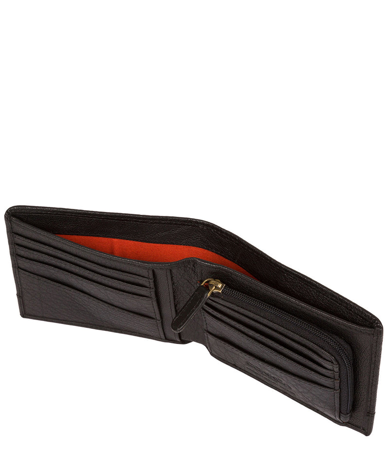 'Carter' Black Leather RFID Wallet image 4