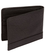 'Carter' Black Leather RFID Wallet image 5
