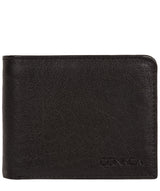 'Jefferson' Black Leather RFID Wallet