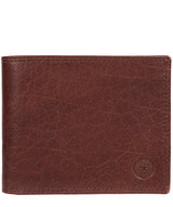 'Jared' Conker Brown Handcrafted Leather Wallet