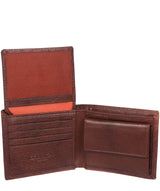 'Jared' Conker Brown Handcrafted Leather Wallet
