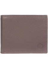 'Jared' Taupe Grey Leather Wallet image 1