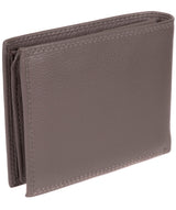 'Jared' Taupe Grey Leather Wallet image 6