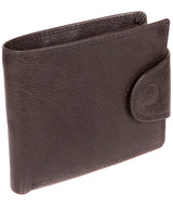 'Garrat' Anthracite Brown Handcrafted Leather Wallet image 3