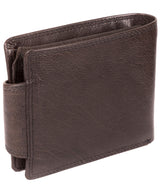 'Garrat' Anthracite Brown Handcrafted Leather Wallet image 5