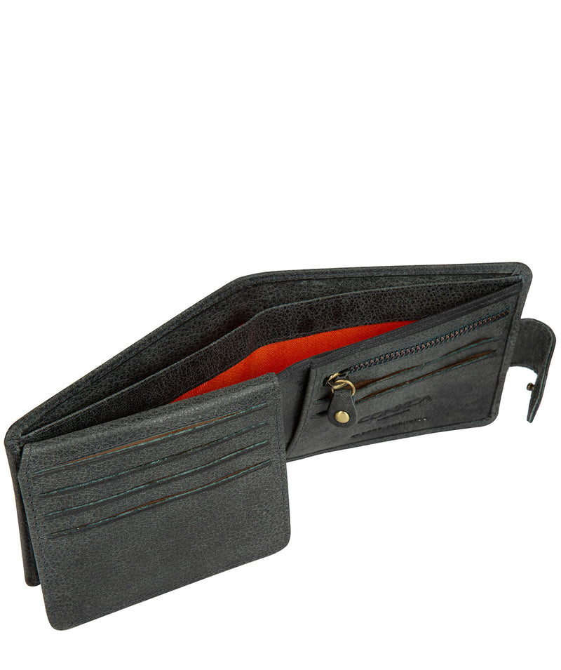 'Beckett' Navy Fine Leather Wallet