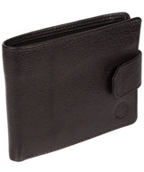 'Beckett' Black Fine Leather Wallet image 3