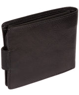 'Beckett' Black Fine Leather Wallet image 6