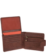 'Beckett' Tan Fine Leather Wallet