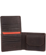 'Anders' Antique Black Leather Wallet