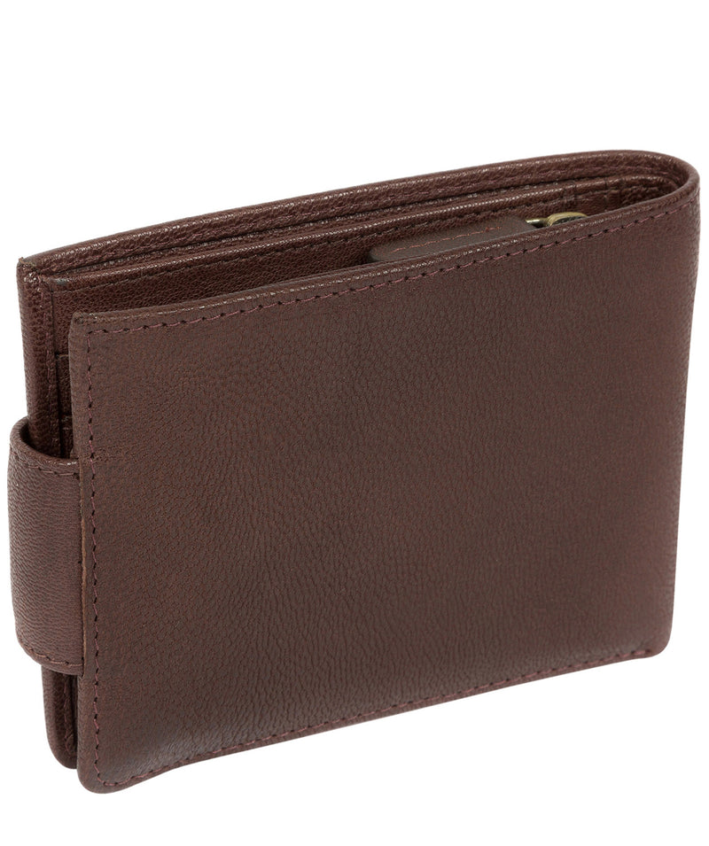 'Boris' Dark Brown Bi-Fold Leather Wallet image 5