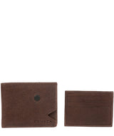 'Max' Dark Brown Bi-Fold Leather Wallet image 4