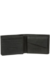 'Benedict' Black Bi-Fold Leather Wallet image 4