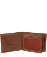 'Benedict' Conker Brown Bi-Fold Leather Wallet image 3