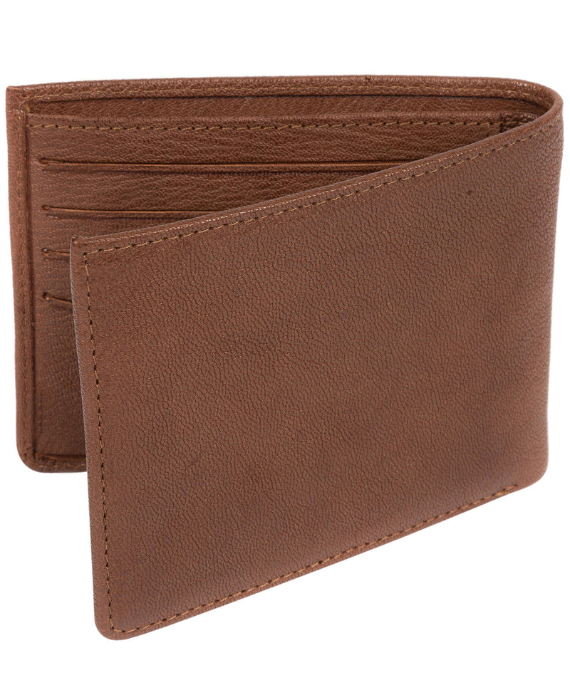 'Alston' Conker Brown Bi-Fold Leather Wallet image 4