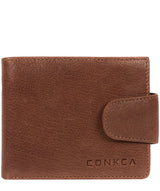 'Bret' Conker Brown Bi-Fold Leather Wallet image 1