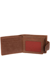 'Bret' Conker Brown Bi-Fold Leather Wallet image 3