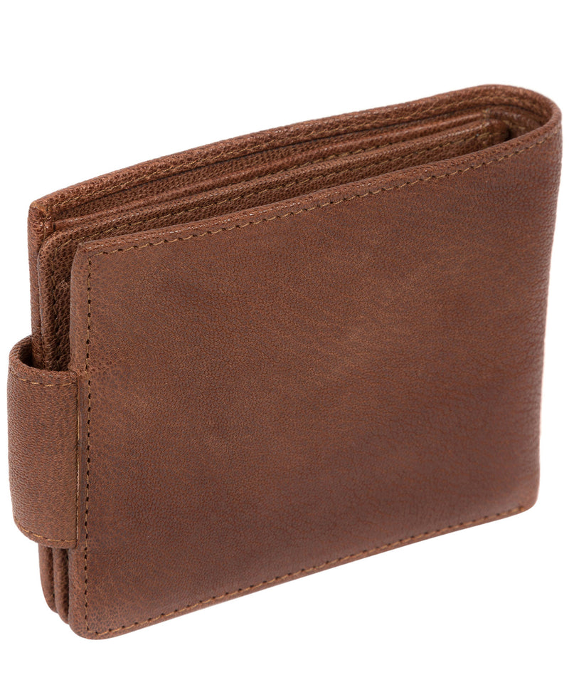 'Bret' Conker Brown Bi-Fold Leather Wallet image 5