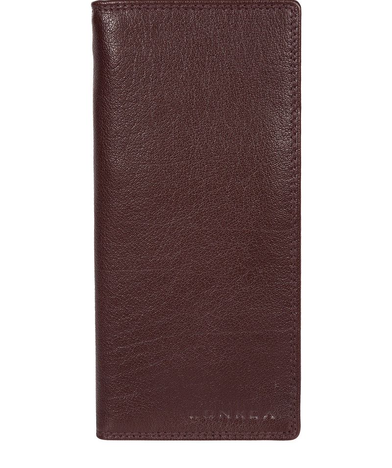 'Osbourne' Oxblood Leather Breast Pocket Wallet image 1