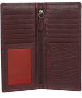 'Osbourne' Oxblood Leather Breast Pocket Wallet image 3