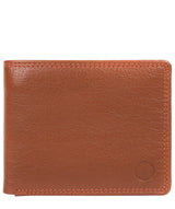 'Moon' Chestnut Orange Bi-Fold Leather Wallet image 1