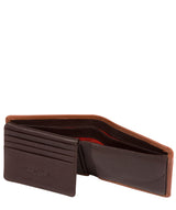 'Moon' Chestnut Orange Bi-Fold Leather Wallet image 4
