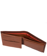 'Edge' Conker Brown Bi-Fold Leather RFID Wallet image 4