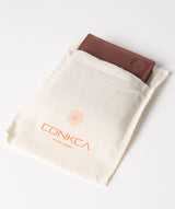 'Edge' Conker Brown Bi-Fold Leather RFID Wallet image 5