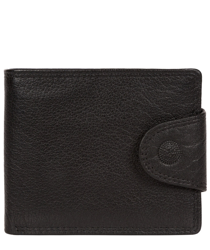 'Dunbar' Black Bi-Fold Leather Wallet image 1