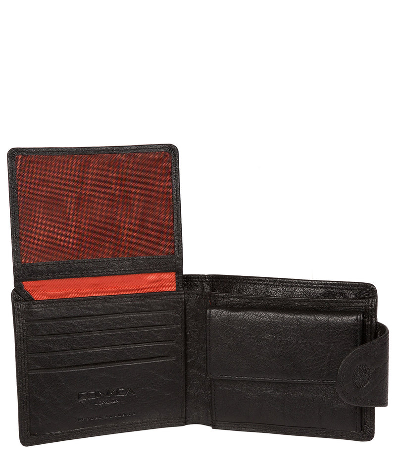 'Dunbar' Black Bi-Fold Leather Wallet image 3