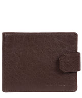 'Mason' Dark Brown Bi-Fold Leather Wallet image 1