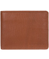 'Wilson' Chestnut Dark Brown Bi-Fold Leather Wallet image 1