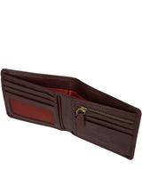 'Wilson' Oxblood Bi-Fold Leather Wallet image 3