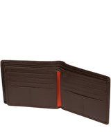 'Conan' Dark Brown Leather RFID Wallet Pure Luxuries London