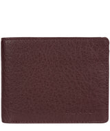 'Conan' Oxblood Bi-Fold Leather Wallet image 1