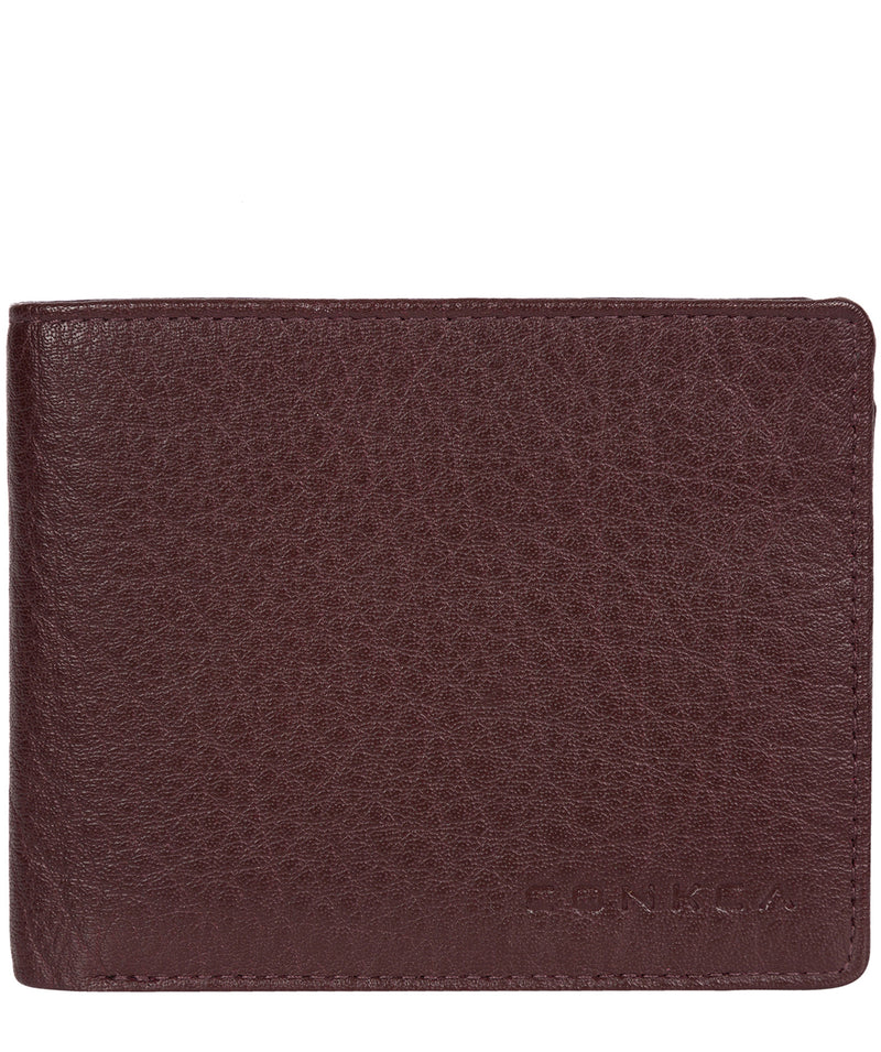 'Conan' Oxblood Bi-Fold Leather Wallet image 1